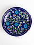 Blue Pottery Hand-Made Wall Plate